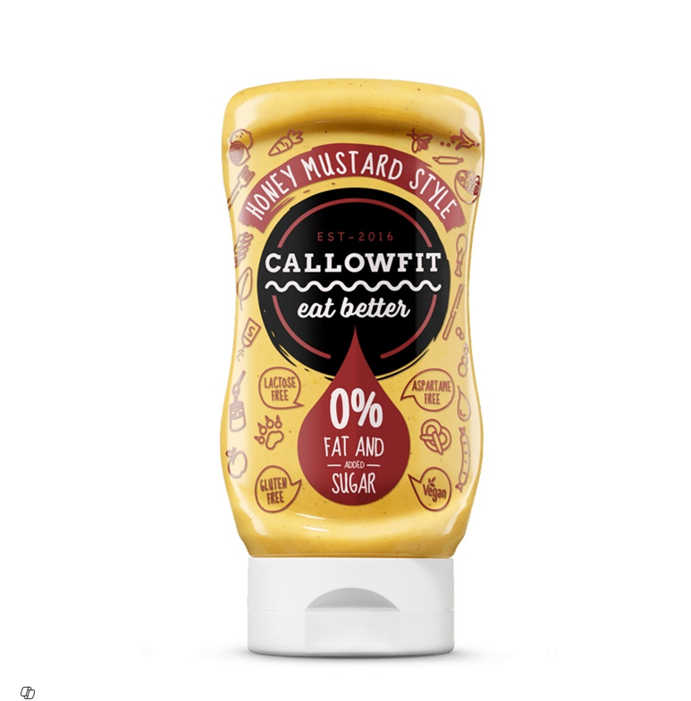 Callowfit Mustard Sauce Honey Flavor - vegan, gluten free