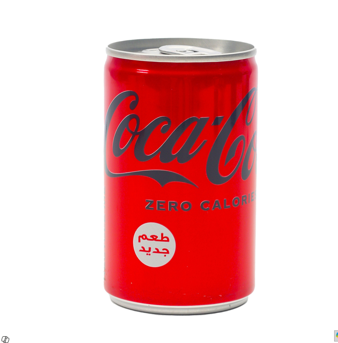 Coca Cola Cans Zero Calories 150ml