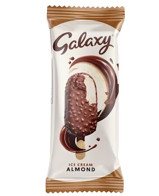 Galaxy Ice Cream Stick Coated with Almonds & Chocolate