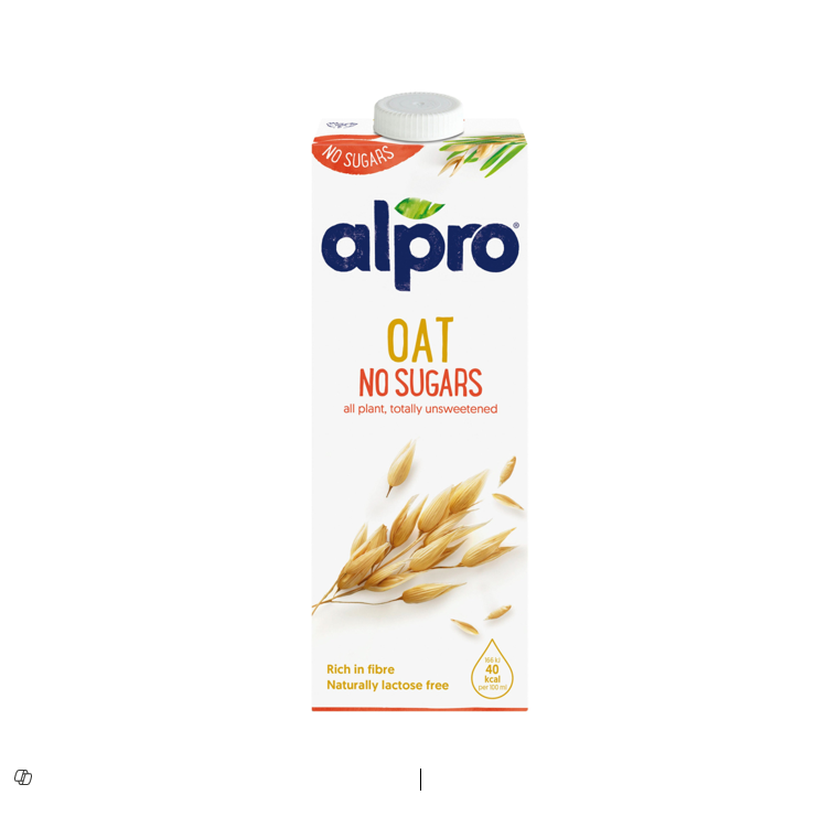 Alpro Vegan Oat Drink - no added sugar 1L