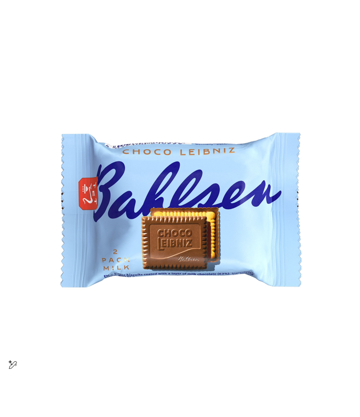 Bahlsen Choco Leibniz Milk Chocolate Biscuits - 27.5g