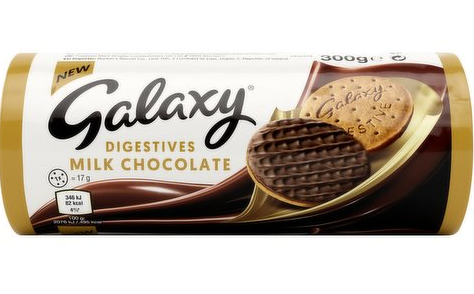 Galaxy Digestive Milk Chocolate Coated Biscuits