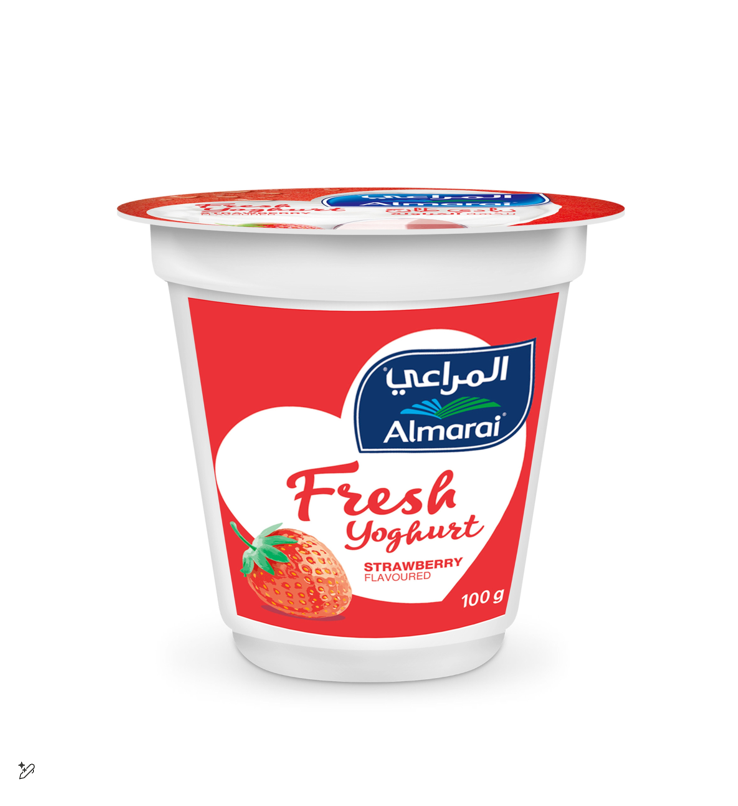 Almarai Fresh Strawberry Yogurt 100g
