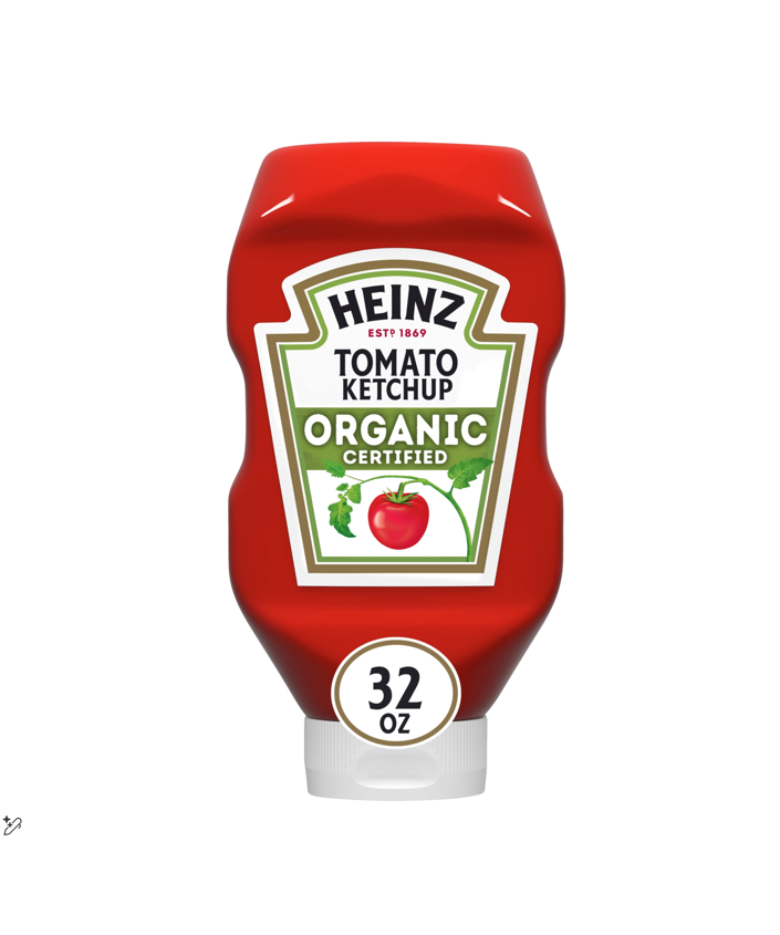 Heinz Organic Tomato Ketchup - artificial colors free 580GM