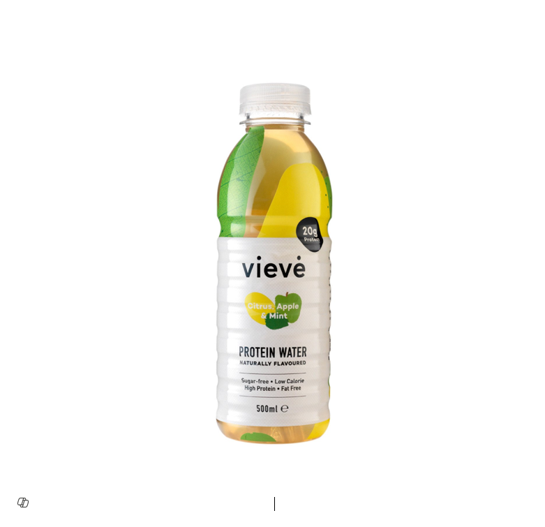 Vieve Protein Water Citrus & Apple Flavor - sugar free, dairy free, low calorie 500ML