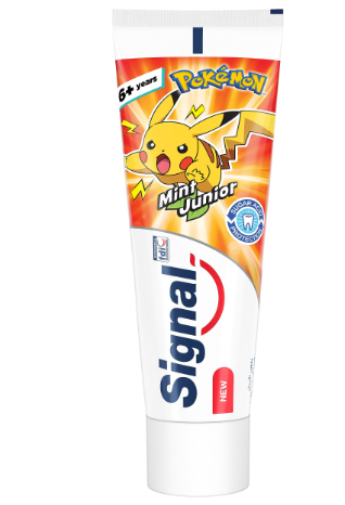 Signal Pokemon Junior Mint Toothpaste (6+ Years)