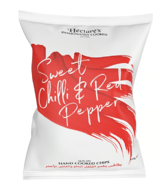 Hectare's Hand Cooked Chips Sweet Chili & Red Pepper Flavor - gluten free 150gm