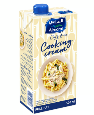 Almarai Full Fat Cooking Cream 500ml