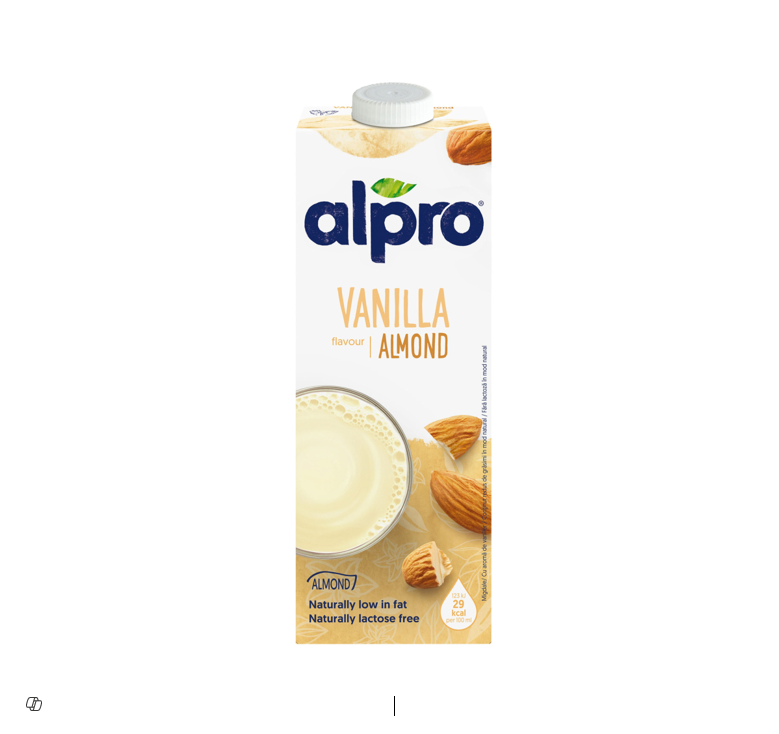 Alpro Vanilla Almond Drink 1L
