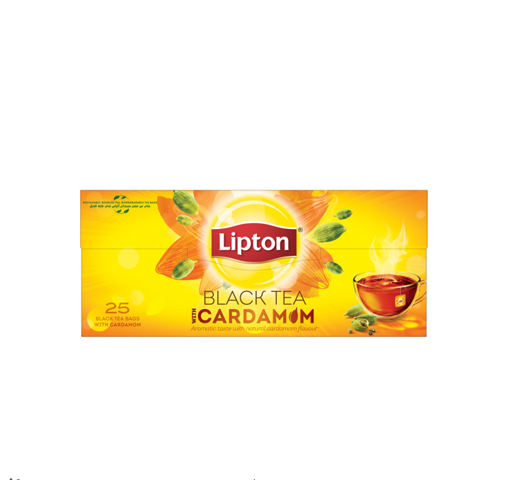 Lipton Black Tea Bags with Cardamom22