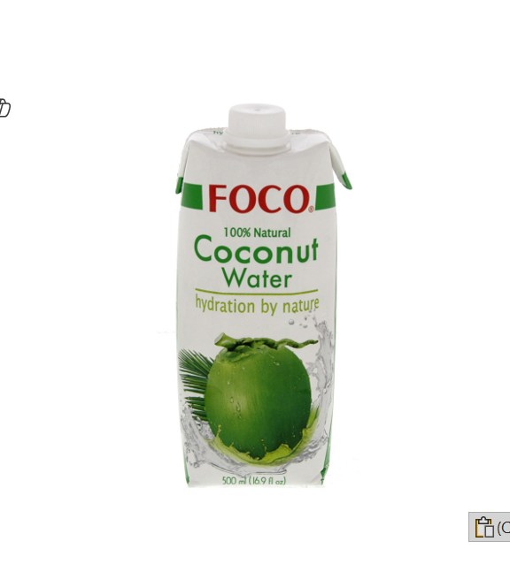Foco Natural Coconut Water