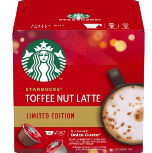 Starbucks Limited Edition Toffee Nut Coffee Capsules