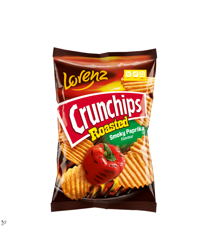 Lorenz Crunchips Roasted Smokey Paprika Chips