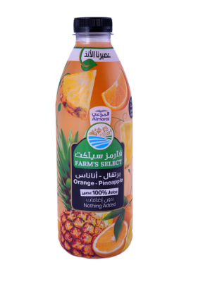 Almarai farm's select orange pineapple