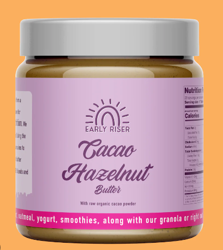 Early Riser Crunchy Cacao Hazelnut Nut Butter