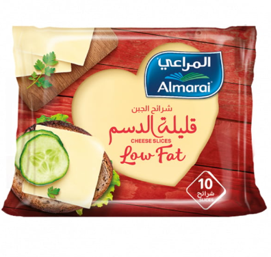 Almarai Low Fat Cheese Slices (10 Slices)