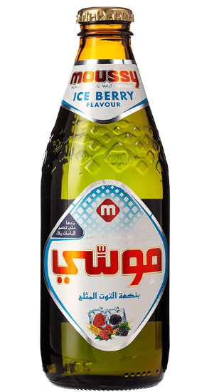 Moussy Non-Alcoholic Malt Beverage Ice Berry Flavor