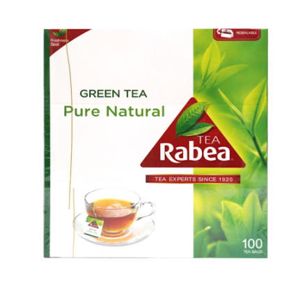 Rabea Tea Green Tea Bags 100bags