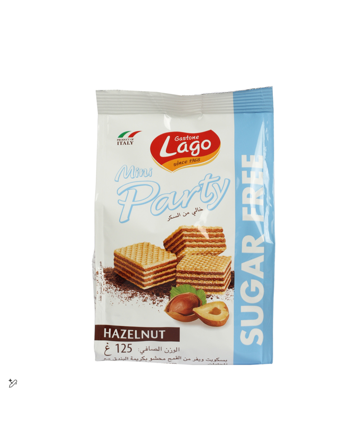 Gastone Lago Mini Party Wafer with Hazelnut Cream