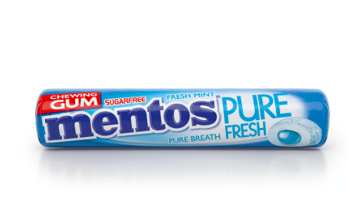 Mentos Pure Breath Gum Fresh Mint Flavor - sugar free