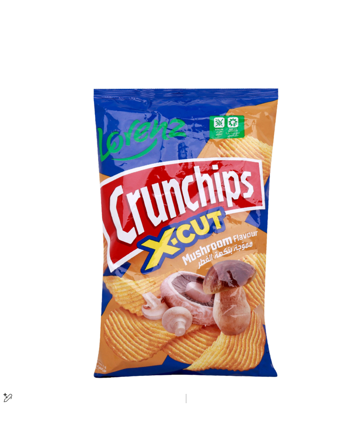Lorenz Crunchips X-cut Mushroom Flavor