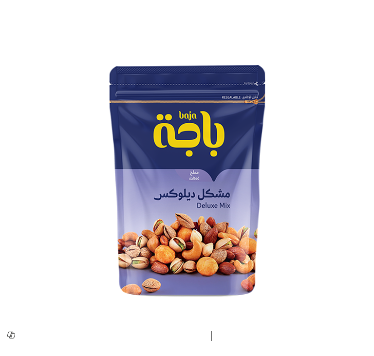 Baja Deluxe Salted Roasted Mixed Nuts 120g