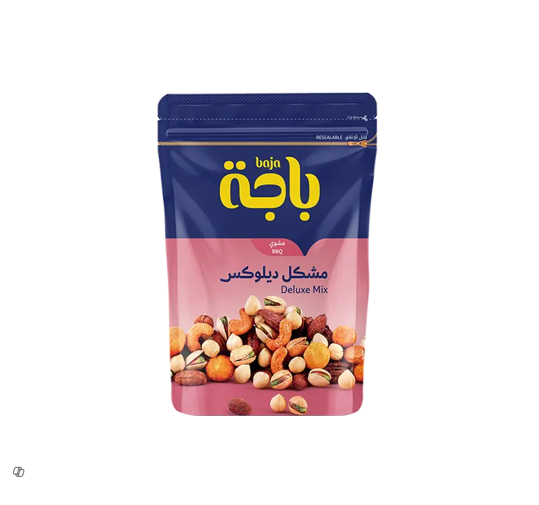 Baja Deluxe Roasted Mixed Nuts BBQ Flavor 120GM