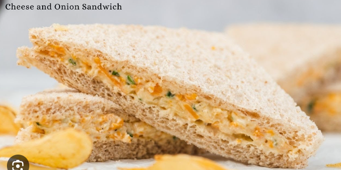 ALOSRA MA-CHEESE AND ONION SANDWICH