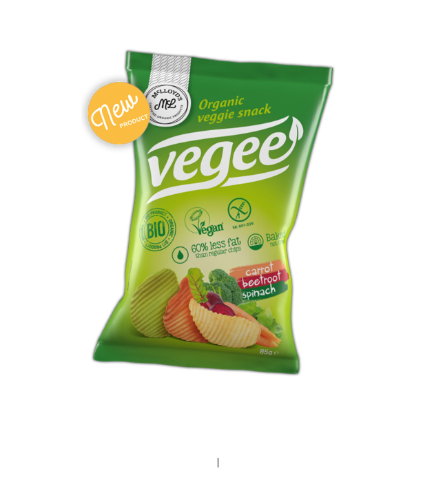 McLloyd's Vegee Organic Baked Mixed Vegetable Chips - vegan, gluten free