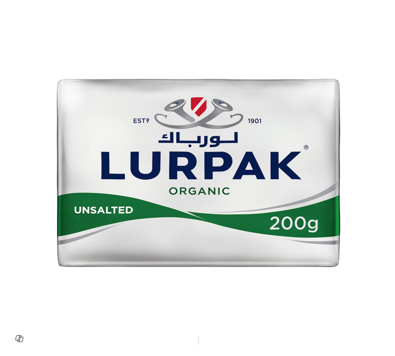 Lurpak Organic Unsalted Butter