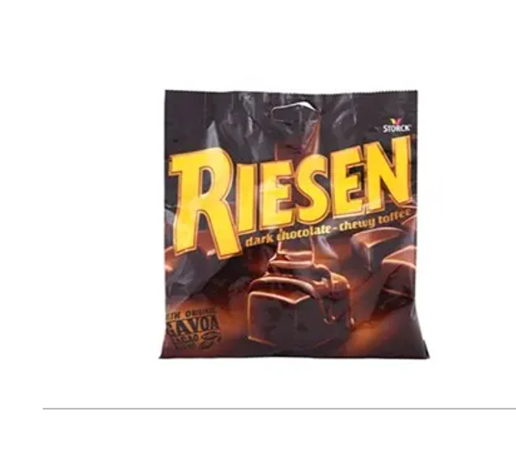 Riesen Chewy Dark Chocolate Toffee 150g