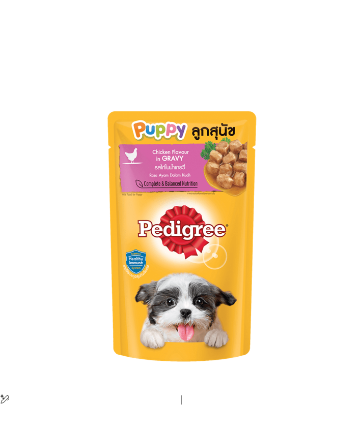 Pedigree Wet Food with Chicken for Puppies