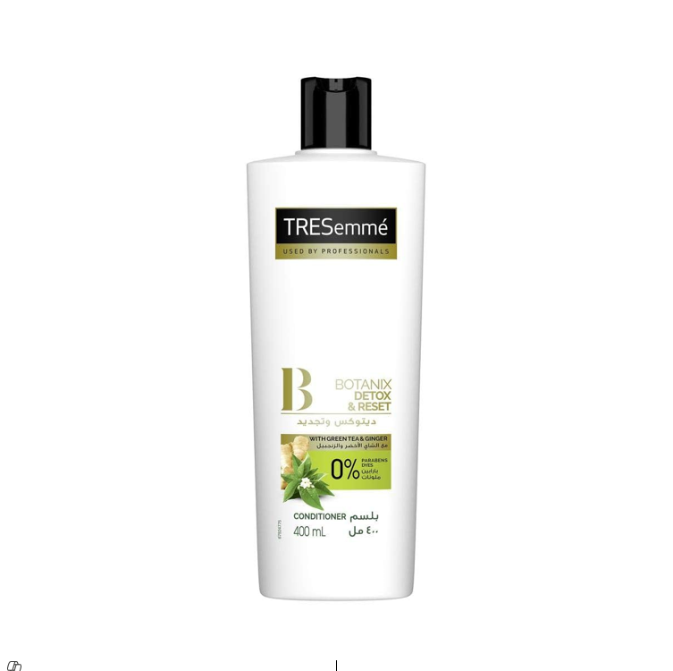 TRESemmé Botanix Detox & Reset Hair Conditioner with Green Tea & Ginger - parabens free, dye free