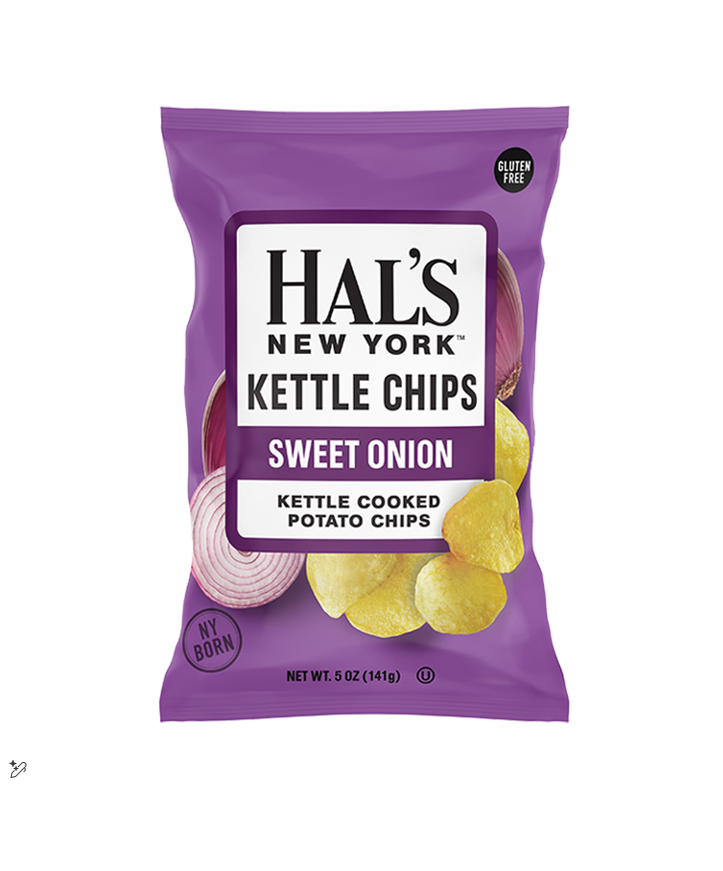 HAL'S SWEET ONION CHIPS 141GMS