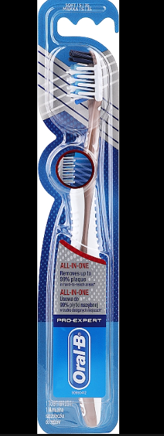 Oral-B Pro-Expert All in One Brown & White Soft Toothbrush