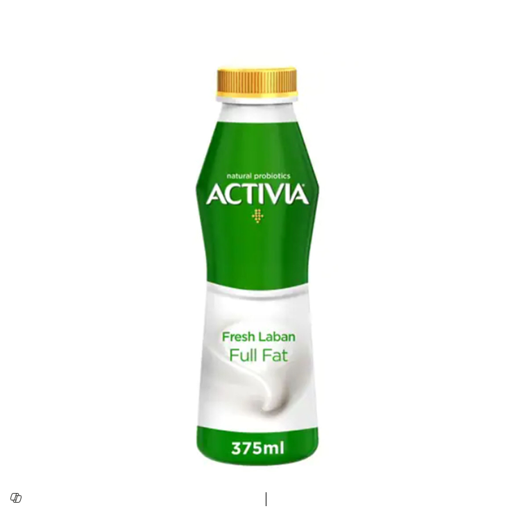 Activia Fresh Full Fat Laban 375ml