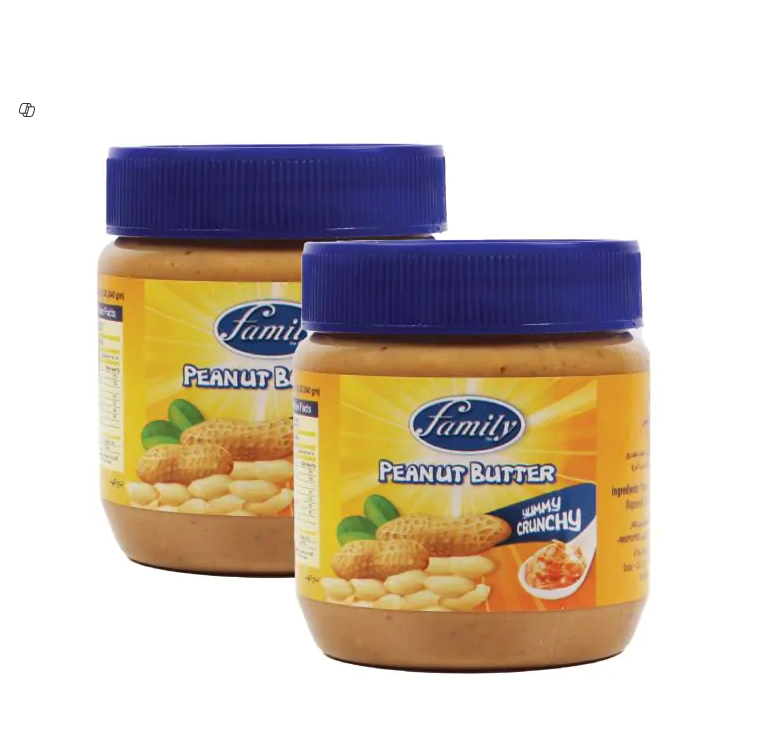 Family Peanut Butter Crunchy 340GM
