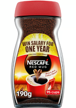 Nescafé Red Mug Instant Coffee 190GM