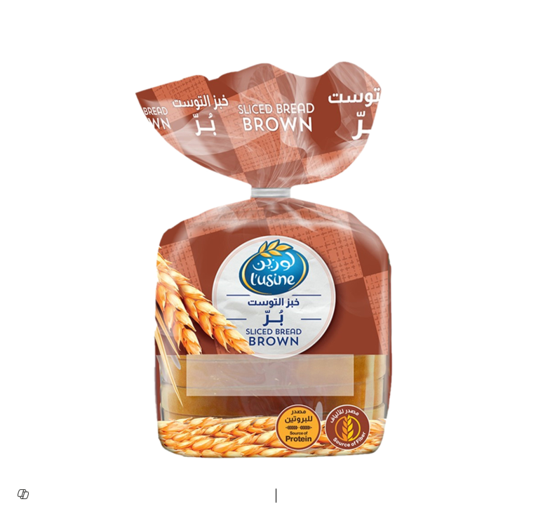 L'usine Sliced Brown Bread 275g