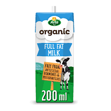 Arla Organic Long Life Full Fat Milk - preservatives free, no added artificial hormones