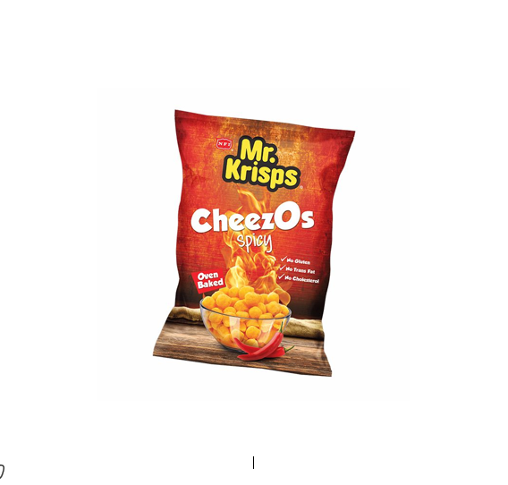 Mr. Krisps Cheezos Spicy Cheese Balls - gluten free