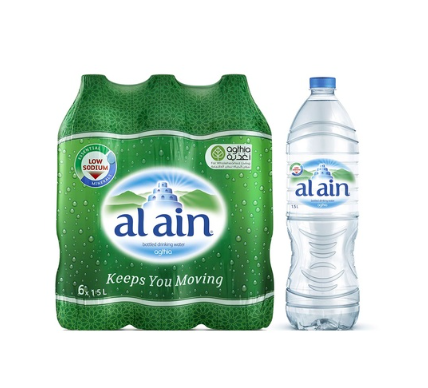Al Ain Drinking Water (6x1.5L) low sodium