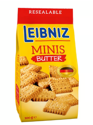 Leibniz Mini Butter Biscuits 100GM