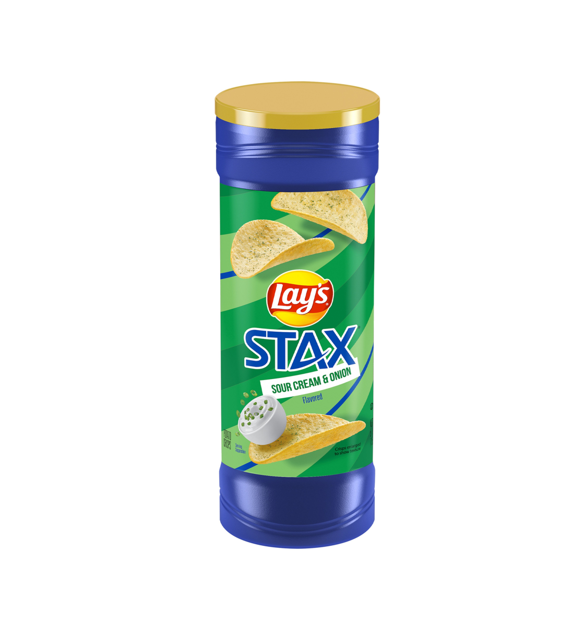 Lay's Stax Sour Cream & Onion Potato Chips