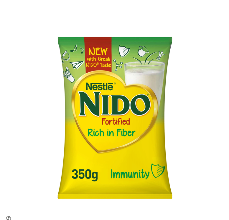 Nido Fortified Rich in Fiber Full Cream Milk Powder