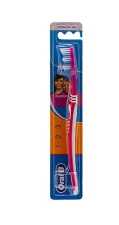 Oral-B 3-Effect Classic Orange Medium Toothbrush