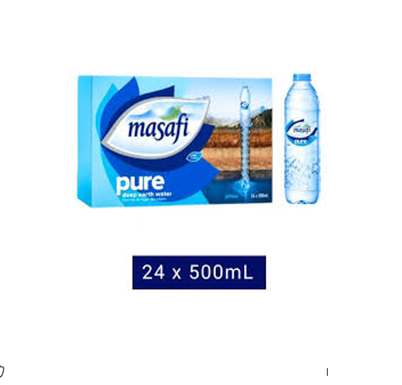 Masafi Pure Mineral Water (24x500ml) - low sodium