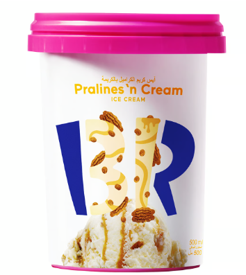 Baskin Robbins Pralines 'n Cream Ice Cream - vegetarian