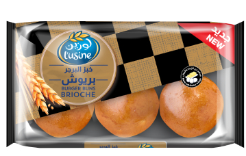 L'usine Brioche Burger Buns (6 Pieces)