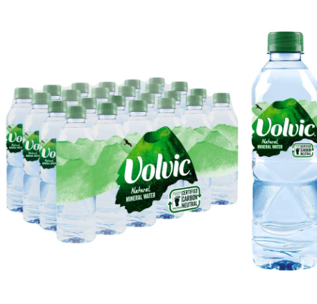 Volvic Natural Mineral Water (24x500ml)